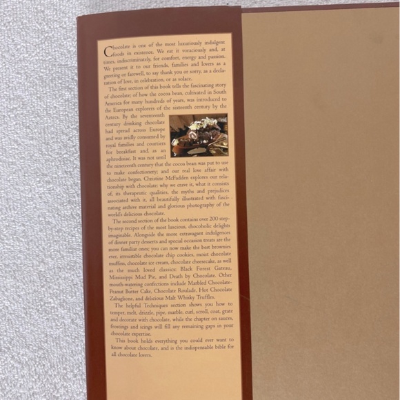 Vintage Chocolate The Ultimate Encyclopedia Hard Cover Book Cook Book - Picture 12 of 13